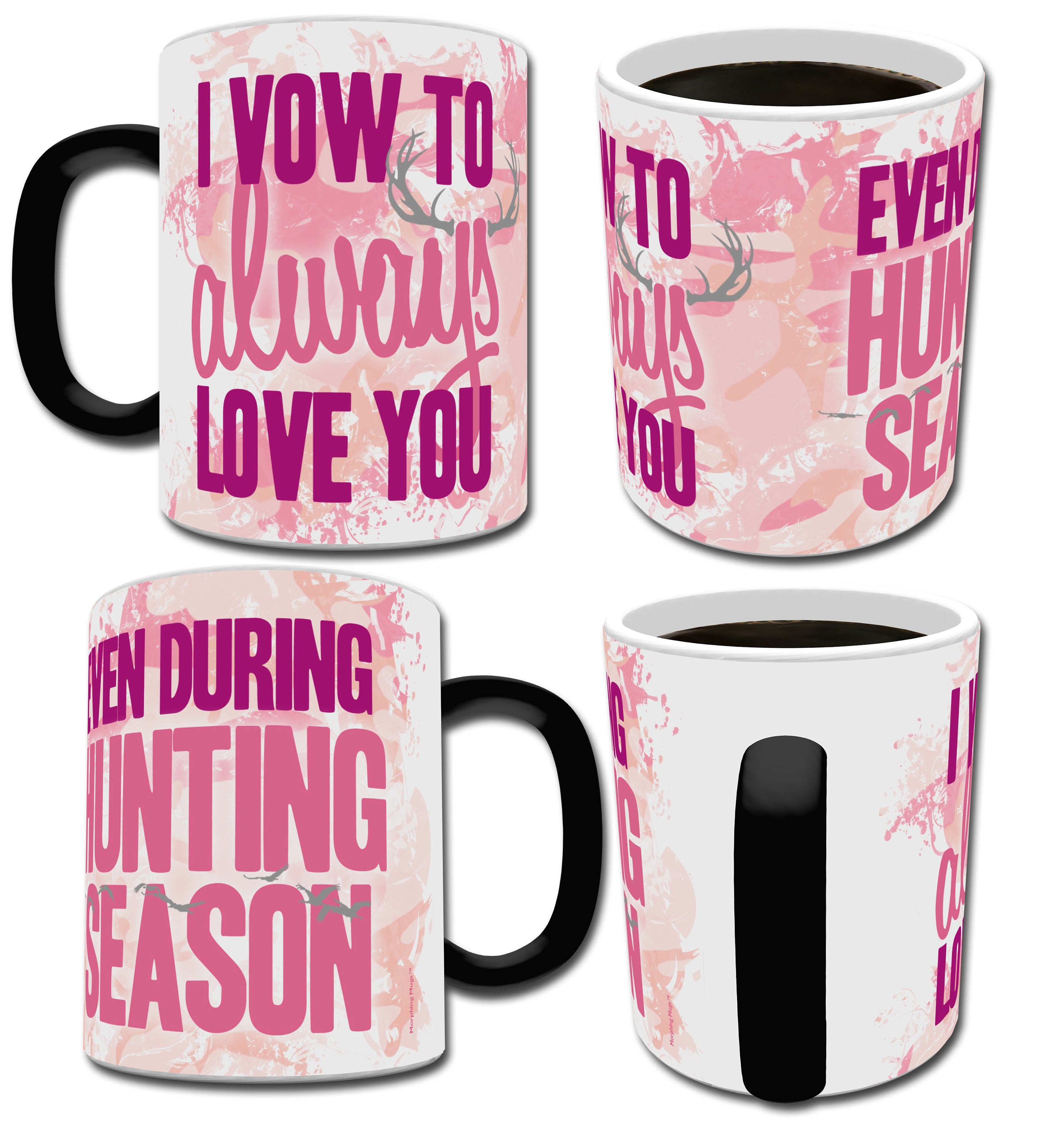 Sports Collection (I Vow - Pink) Morphing Mugs® Heat-Sensitive Mug MMUG236